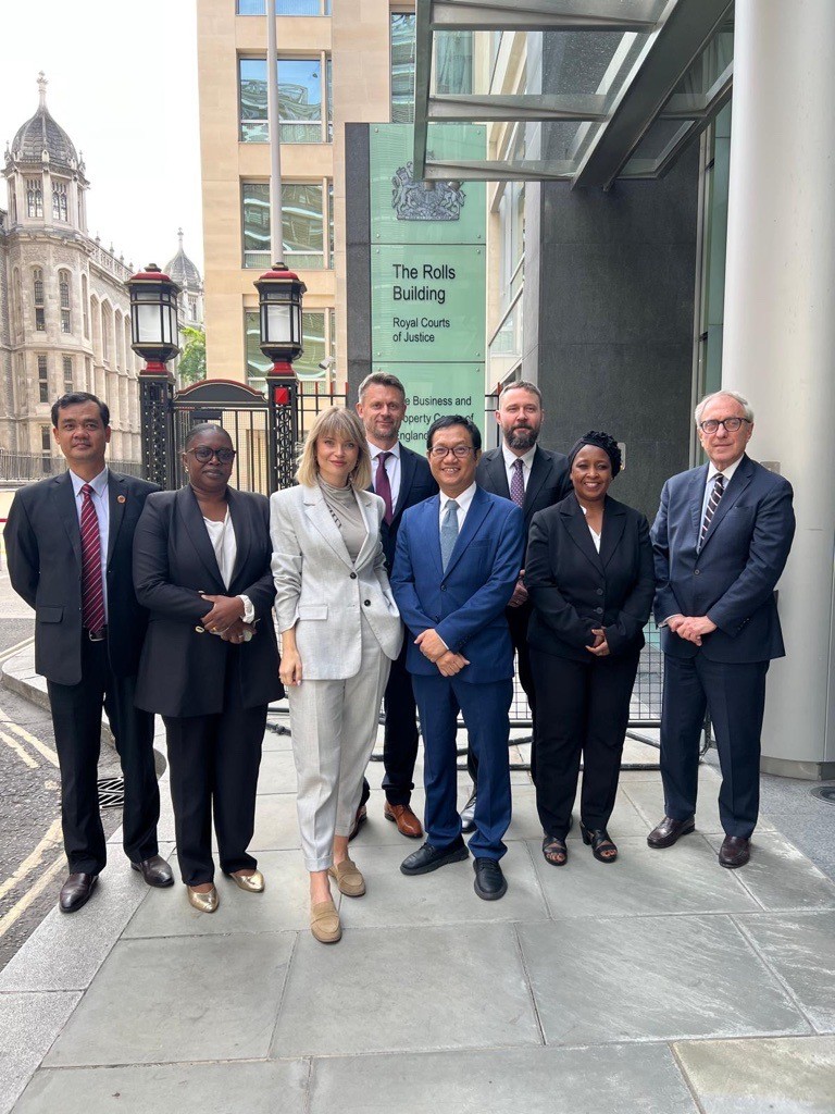 Judges and officials during the 2023 Observation Programme week